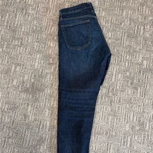 Bonobos Dark Blue Athletic Straight Jeans